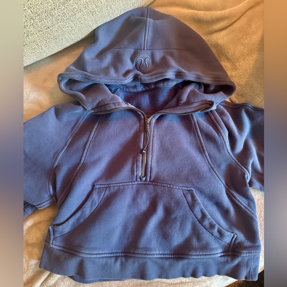 SOLD - Lululemon Scuba Oversized Half-Zip Hoodie - XS/S